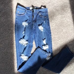 High waist jean